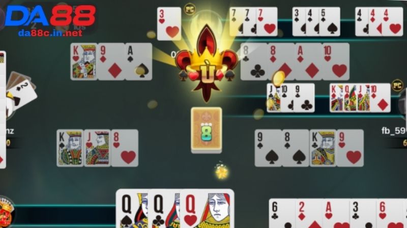 Cách vào game bài phỏm 9 cây DA88