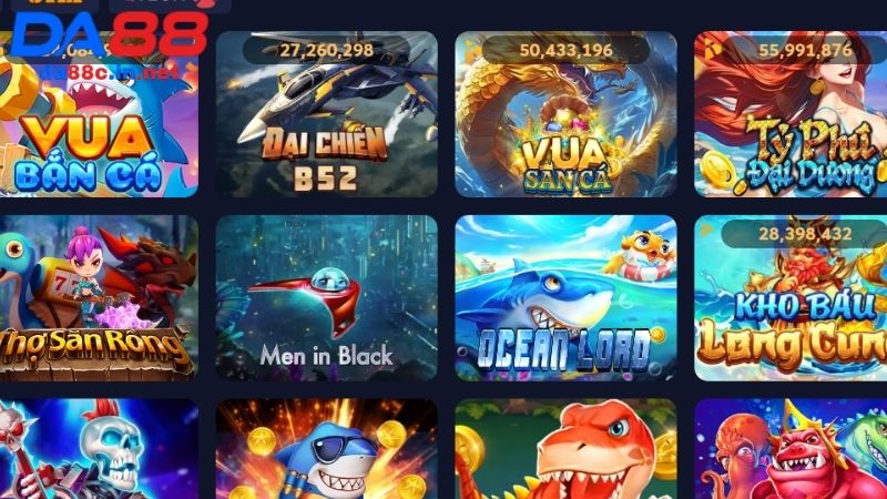 Điểm qua các tựa game bắn cá DA88 gây sốt trong thời gian qua 