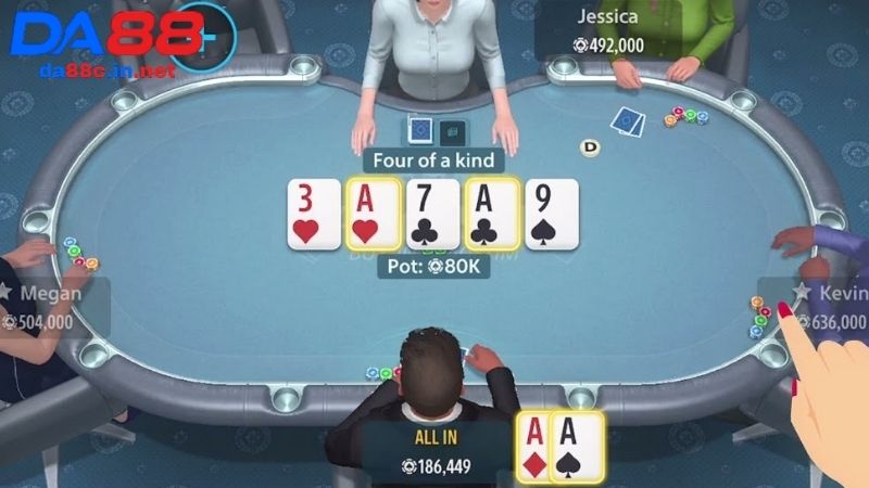Poker Là Gì? Cách Đọc Vị Đối Thủ Và 3 Chiến Thuật Bất Bại Hướng dẫn cách chơi game bài Poker trên DA88