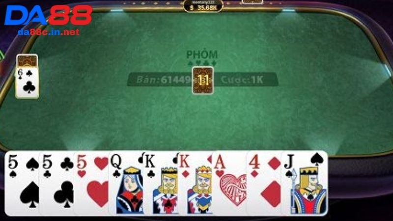 (Hướng dẫn cách chơi phỏm 9 cây trên nhà cái DA88)