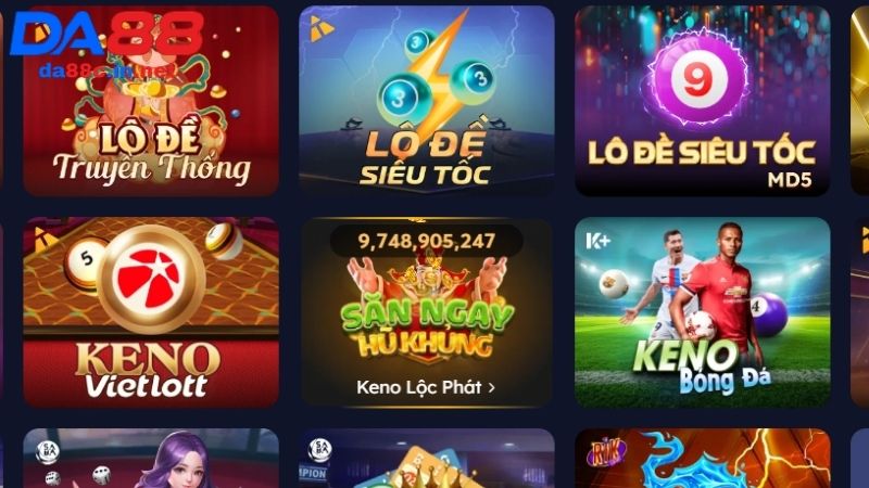 Sức hút làm nên tên tuổi sảnh Lô đề DA88 