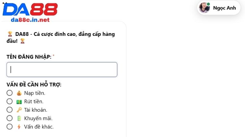 Vấn đề an toàn và bảo mật khi liên hệ DA88